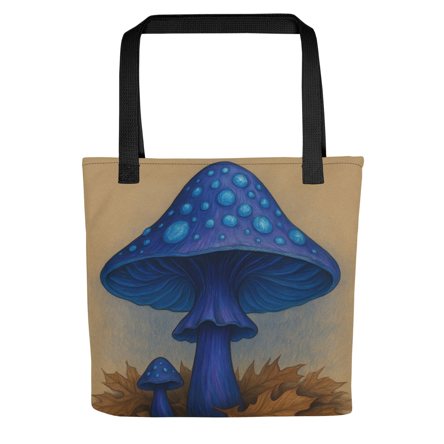 MysticBlue – Gombamintás táska - Gaia Ganoderma