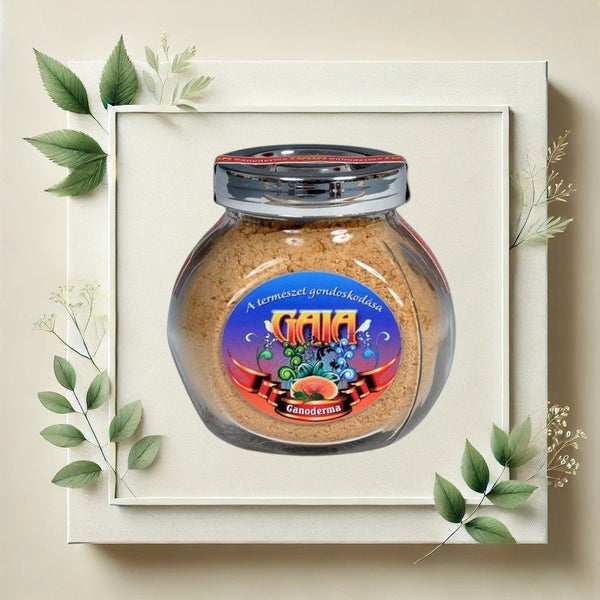 Ganoderma őrlemény – 20 g üveges kiszerelés