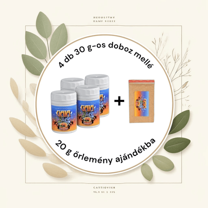 Ganoderma őrlemény – 4×30 g + 20 g ajándék – Gaia Ganoderma
